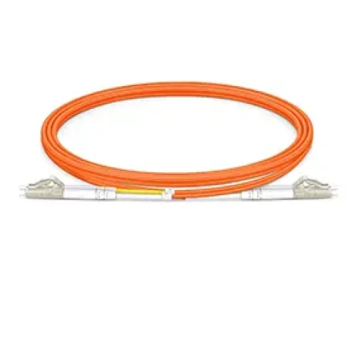 OM2 LC SC Plenum Duplex Fiber Patch Cable 50/125 Multimode